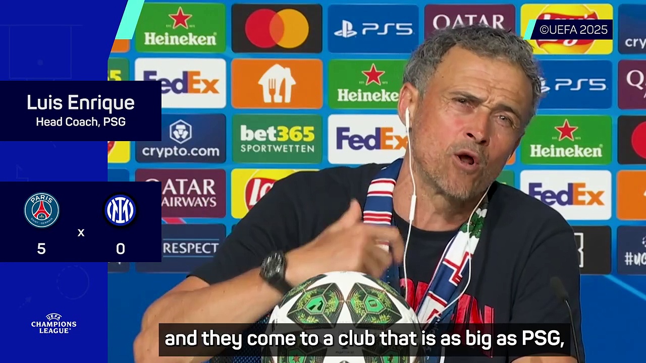 'Leader' Dembele deserves Ballon d'Or - Enrique after Champions League triumph