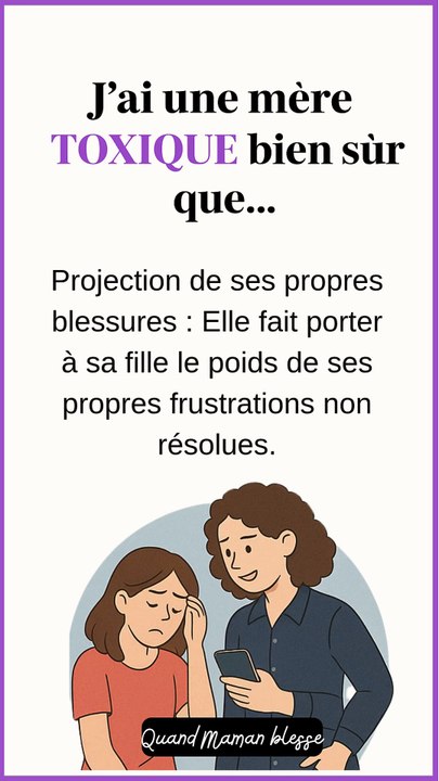 Ce que vit un enfant de mère toxique chaque jour