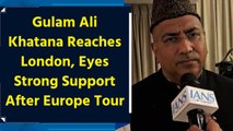 Gulam Ali Khatana Reaches London, Eyes Strong Support After Europe Tour