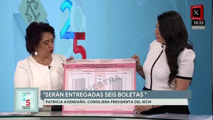 ¿No sabes cómo llenar las boletas para estas elecciones? Patricia Avendaño Durán, nos explica