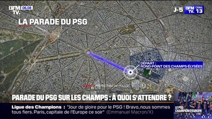 Les joueurs du PSG attendus ce dimanche après-midi pour une parade avenue des Champs-Élysées
