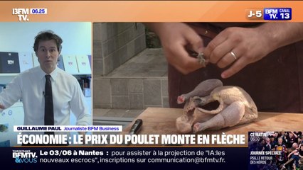 De plus en plus consommé en France, le poulet voit son prix monter en flèche