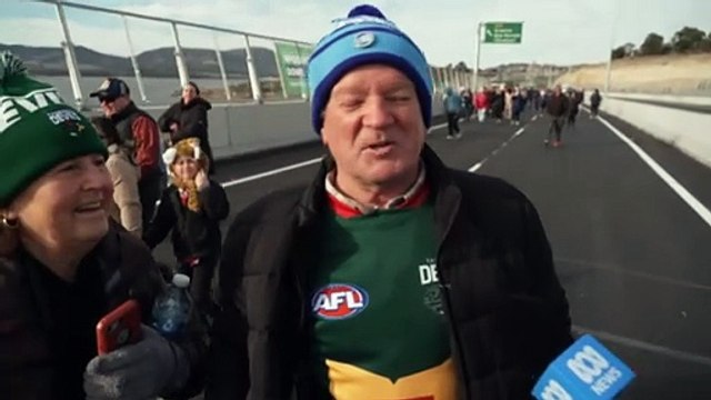 Long awaited Bridgewater Bridge opens to public before it opens for cars tomorrow
