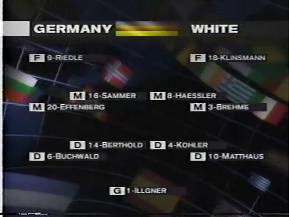 FIFA World Cup 1994 Germany v Korea Republic 27 June 1994 ESPN