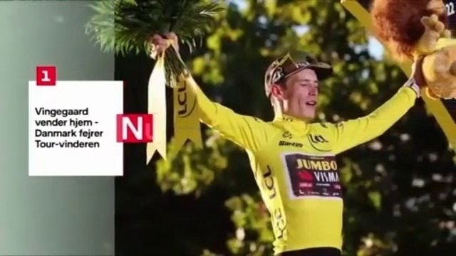 Jonas Vingegaard vender hjem - Danmark fejrer Tour-vinderen | DEL 1 - 4 dele i alt - 2022 | DR1