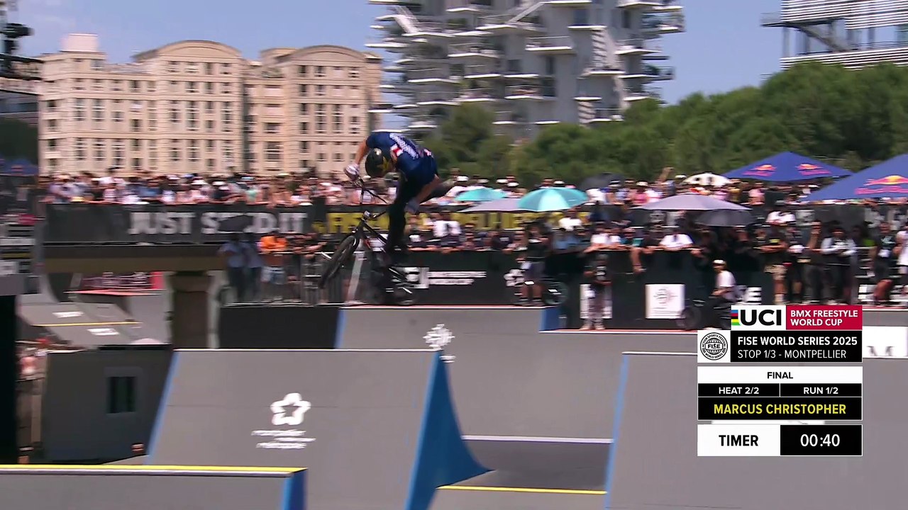 1st Final UCI BMX Freestyle Park World Cup Men - FISE MONTPELLIER 2025