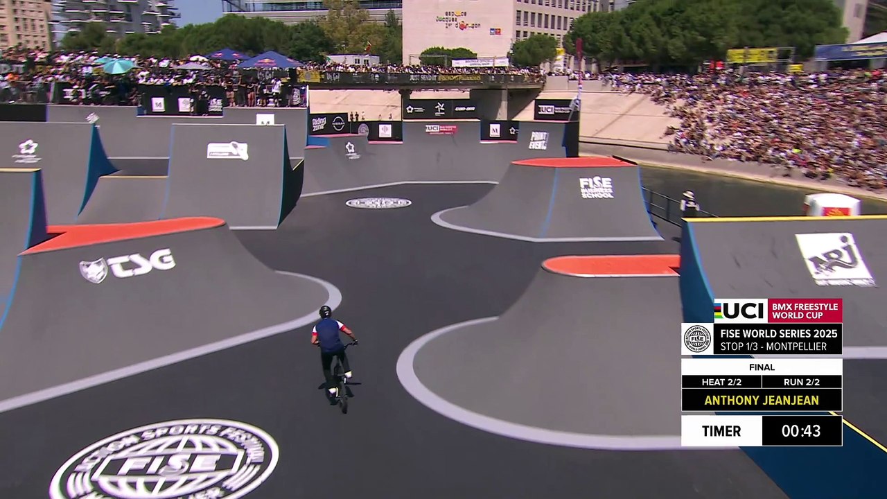 2nd Final UCI BMX Freestyle Park World Cup Men - FISE MONTPELLIER 2025