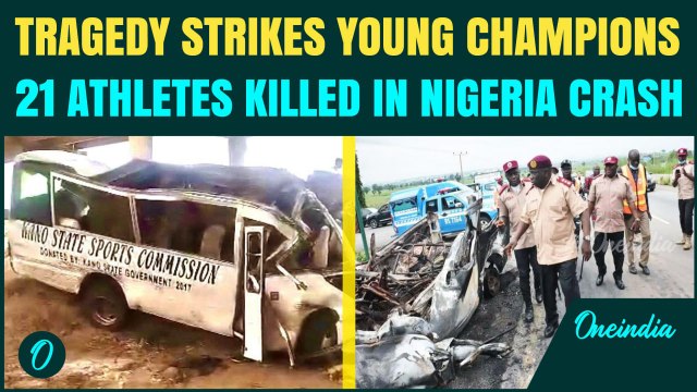 BREAKING: National Mourning in Nigeria -Fatal Bus Crash Kills 21 Returning Athletes Amid Flash Flood