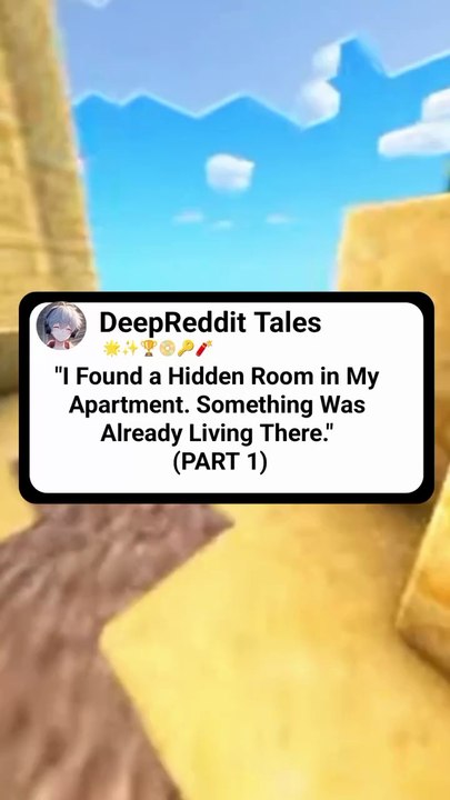 I found a hidden room in my apartmentbut something was already living there(PART 1) #redditstories#redit