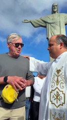 Ancelotti no Cristo Redentor