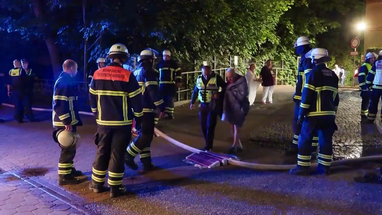 Drei Tote bei Brand in Hamburger Krankenhaus