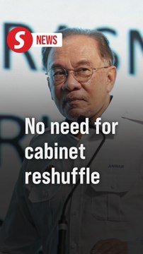 PM Anwar reiterates no need for cabinet reshuffle at the moment
