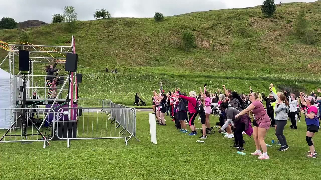 Race for Life 2026 warm-up