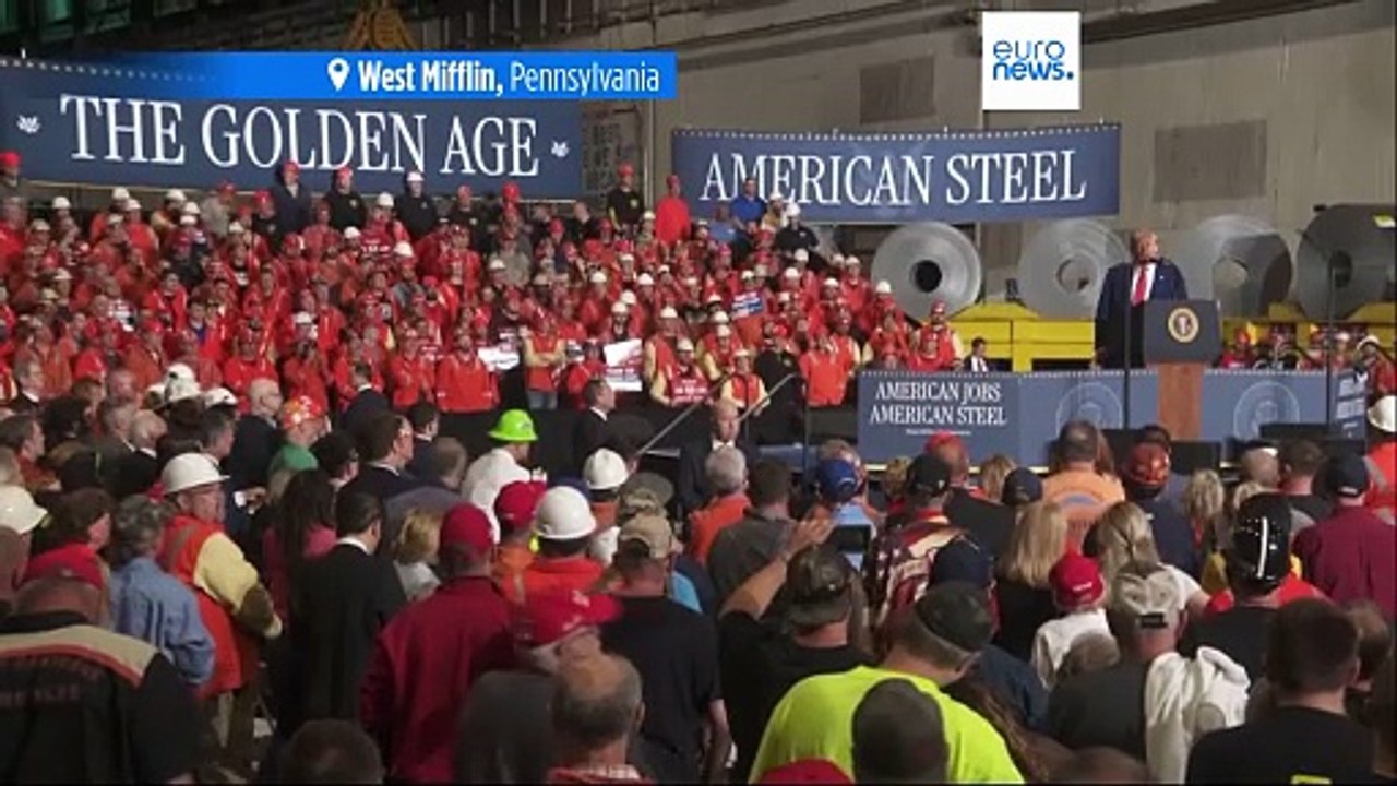 EU 'bedauert die Verdoppelung der US-Zölle' -  50% auf Stahl und Aluminium