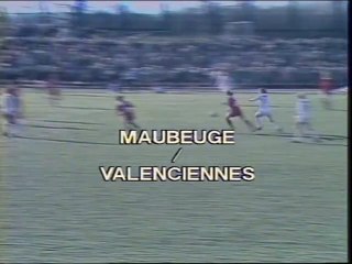 MAUBEUGE  - VALENCIENNES - 1982 - SAISON 1981/1982 -