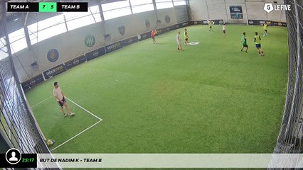 But de Nadim K - Team B