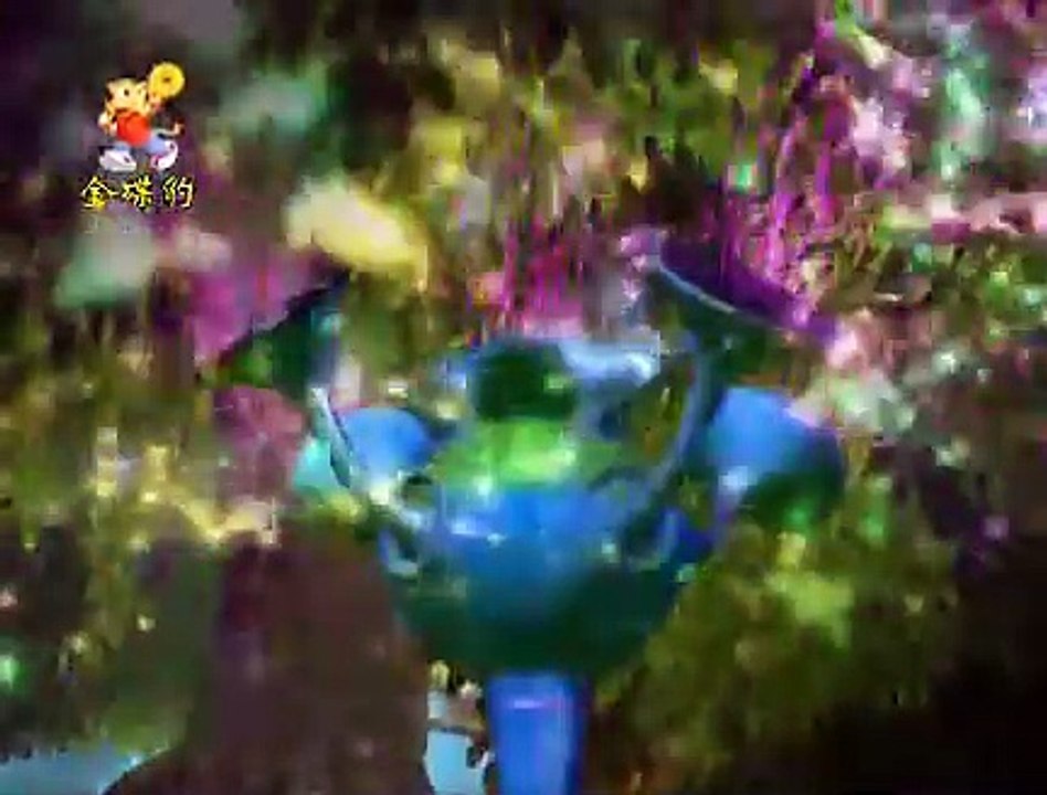 【花心头菜】 猪猪侠 第一部 魔幻环保 09: 夜色镇黑色的天空