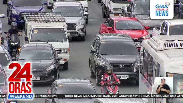 EDSA rehabilitation, ipinagpaliban ni PBBM ng 'di bababa sa isang buwan para mapag-aralan pa | 24 Oras Weekend