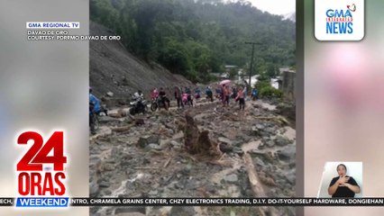 Landslide, naitala sa Davao de Oro at Pangasinan; ilang lugar, inulan | 24 Oras Weekend