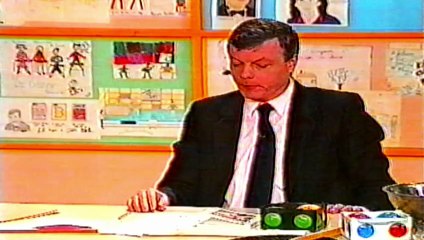 Patrick Zard et Colette Maire - La Classe - Décembre 1988