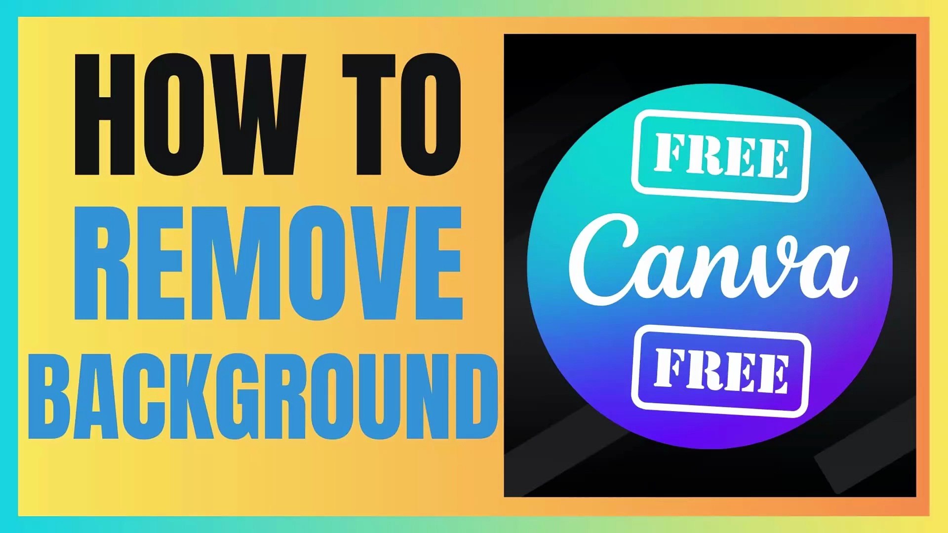 How to Remove Background in Canva Without Canva Pro
