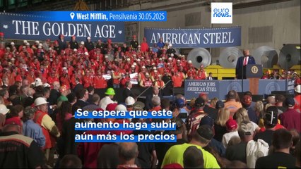 La UE "lamenta profundamente" el nuevo aumento de aranceles de Trump al acero y al aluminio