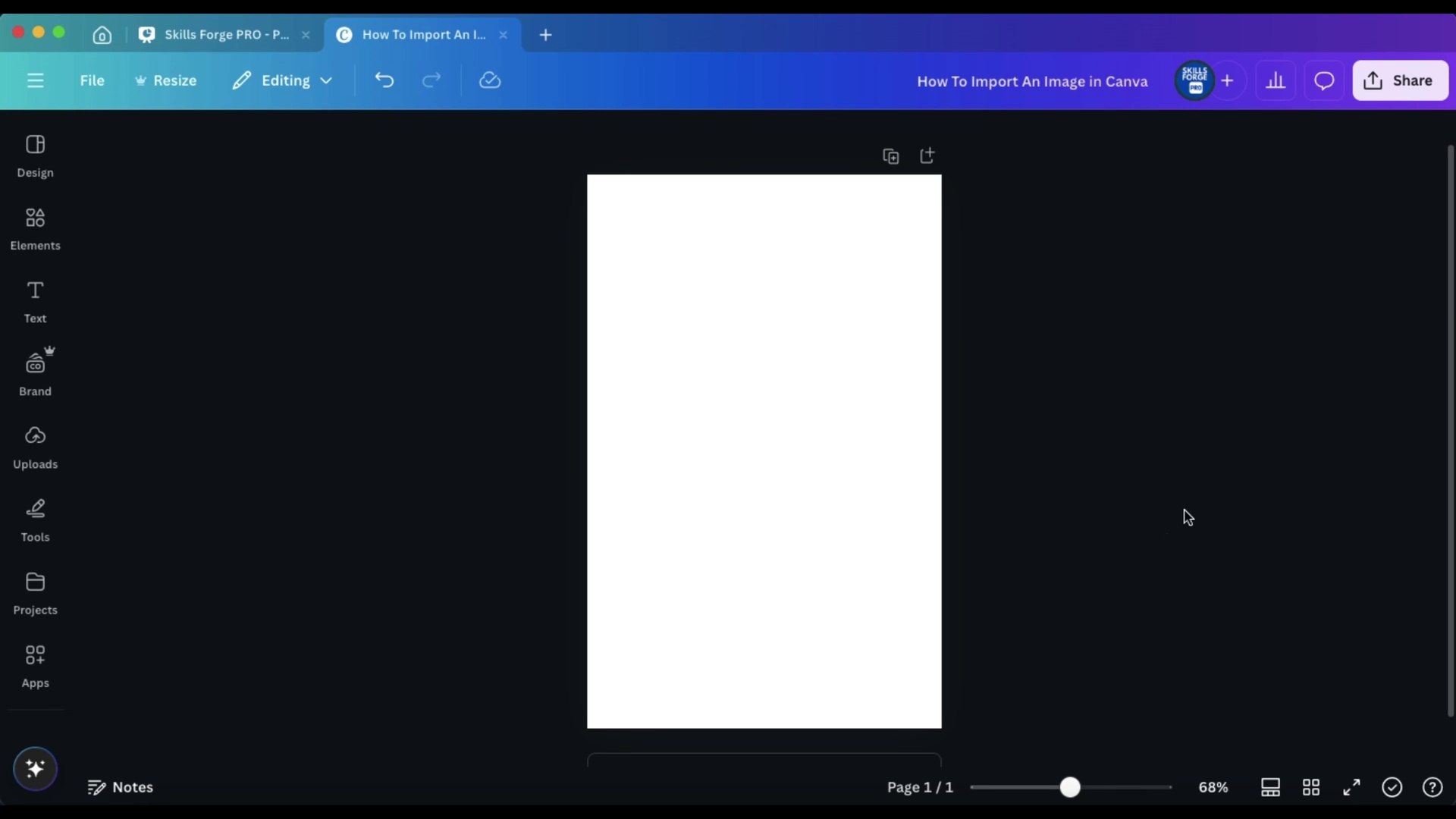 ⁣How To Import An Image in Canva