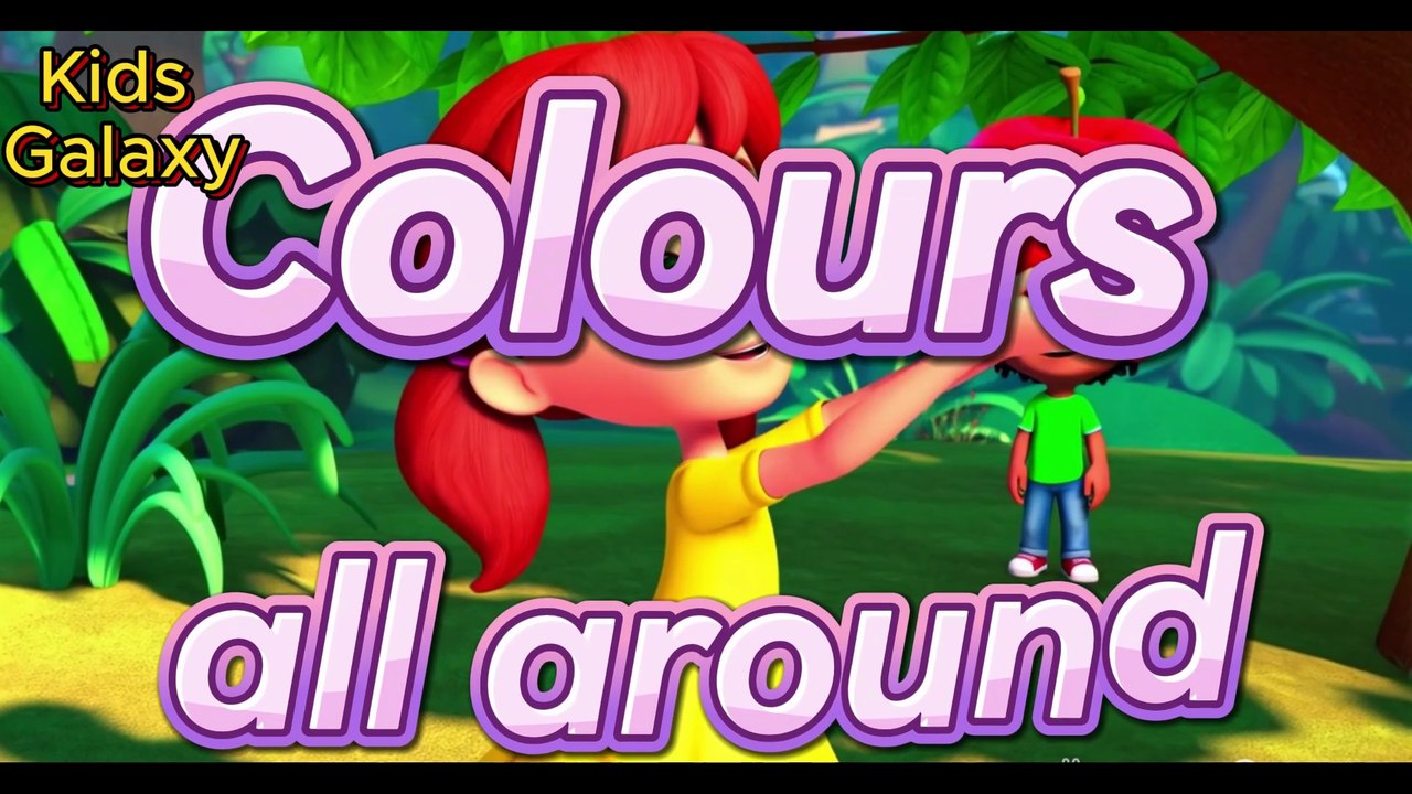 Rainbow ROCKS in This Fun Kids Song! || Learn colors around you