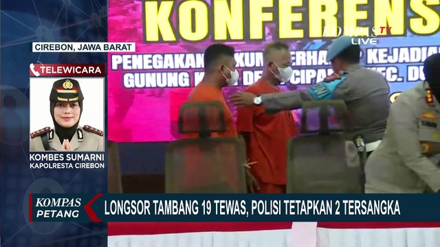 Terungkap! Polisi Beberkan 2 Tersangka dalam Tragedi Longsor Tambang Cirebon