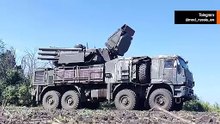 영상: Pantsir-S1, 쿠르스크 지역 국경에서 적 드론 격추