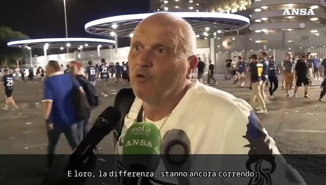 Finale Champions, la delusione degli interisti fuori da San Siro