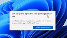 How to stop the ms-gamingoverlay popup on windows 11