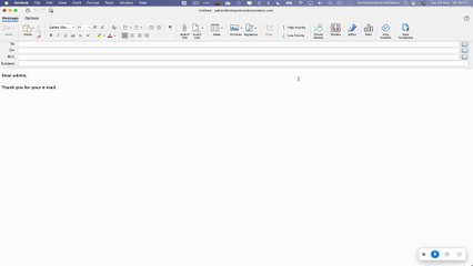 How to USE Dictation to Compile an Email on Microsoft Outlook Using a Mac Computer - Basic Tutorial