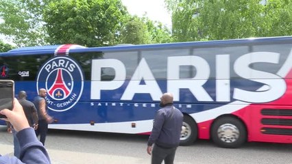 PSG - Les champions d'Europe ont quitté leur hôtel, direction Paris