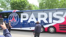 PSG - Les champions d'Europe ont quitté leur hôtel, direction Paris