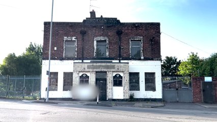 The former Railway Pub in Bootle