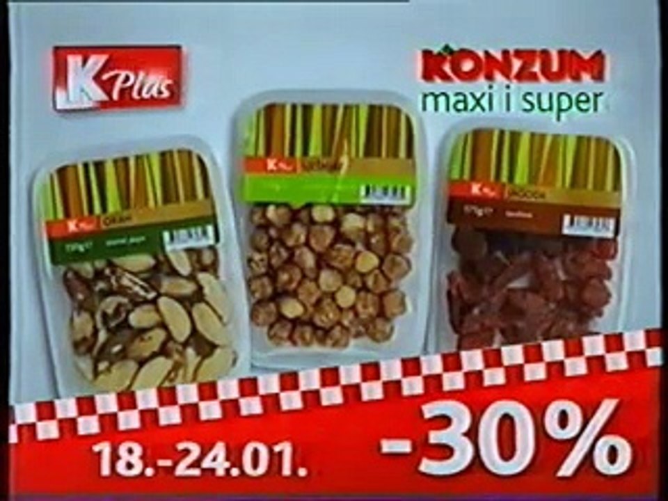 HRT 1 siječanj 2010. - Reklame i najave