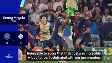 Mayulu 'so proud' to have made history with PSG