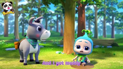 My Little Donkey _ Elephant Firefighter Rescue Team _ Nursery Rhymes _ Kids Songs _ BabyBus(1080P_HD)
