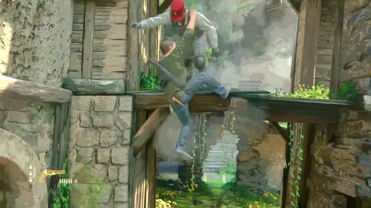 UnCharted4 Stealth Hard Mode - The Colony Fight PC #gaming#pcgaming#uncharted4#gameplay