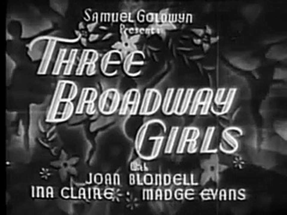 Three Broadway Girls