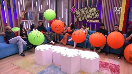 Una prueba de globos llena de diversas habilidades | La casa de los famosos Colombia