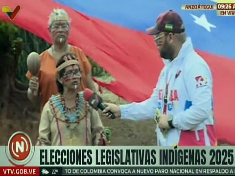 Inicia las Elecciones Legislativas Indígenas 2025 en el estado Anzoátegui