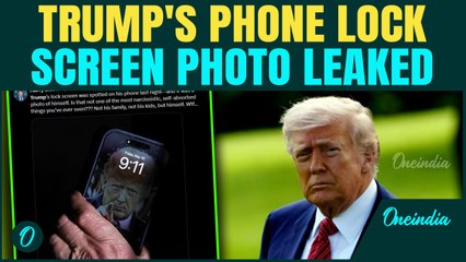 Trump’s Iphone Lock Screen Photo LEAKED, Netizens SHOCKED, Call It “Narcissistic” | 9/11 Controversy