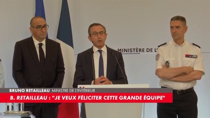 Bruno Retailleau annonce l'interpellation de 563 personnes