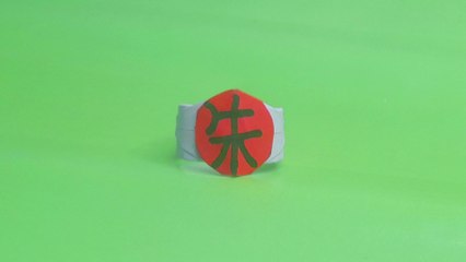 How to Make an Akatsuki Ring from Naruto | DIY Paper Ring Tutorial