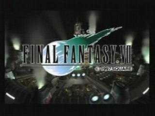 ingame Final Fantasy VII "Le début"