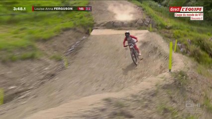 Le replay de la descente dames à Loudenvielle - VTT - Coupe du monde