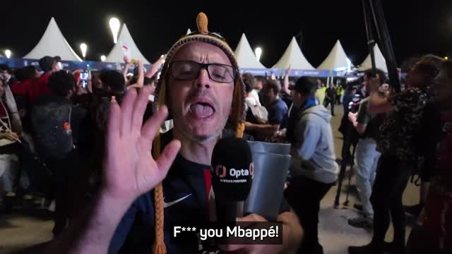 'F*** you Mbappe!' - PSG fan goes on spectacular rant after UCL triumph