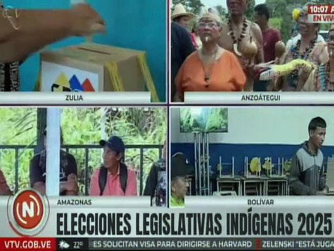 Amazonas | Comunidades originarias eligen sus representantes en estas elecciones legislativas 2025